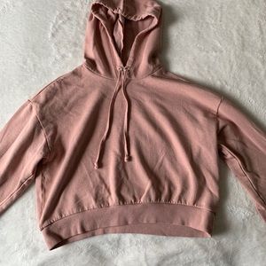 crop hoodie